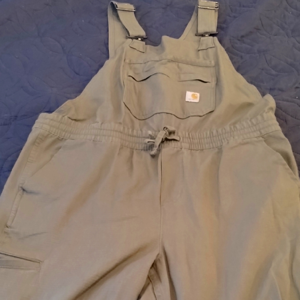 Carhartt Women's Olive Green Overalls